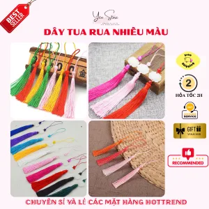 Dây Tua Rua Nhiều Màu Dùng Làm Lồng Đèn Trung Thu, Trang Trí Mũ Tốt Nghiệp, Trang Trí Đồ Handmade